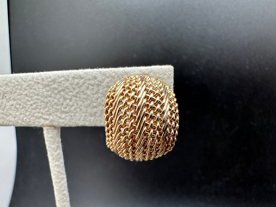 14K Gold Earrings 11.4g FMV $800 Retail $1,600 [Photo 7]