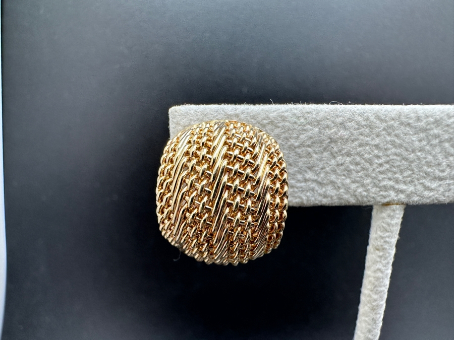 14K Gold Earrings 11.4g FMV $800 Retail $1,600 [Photo 5]