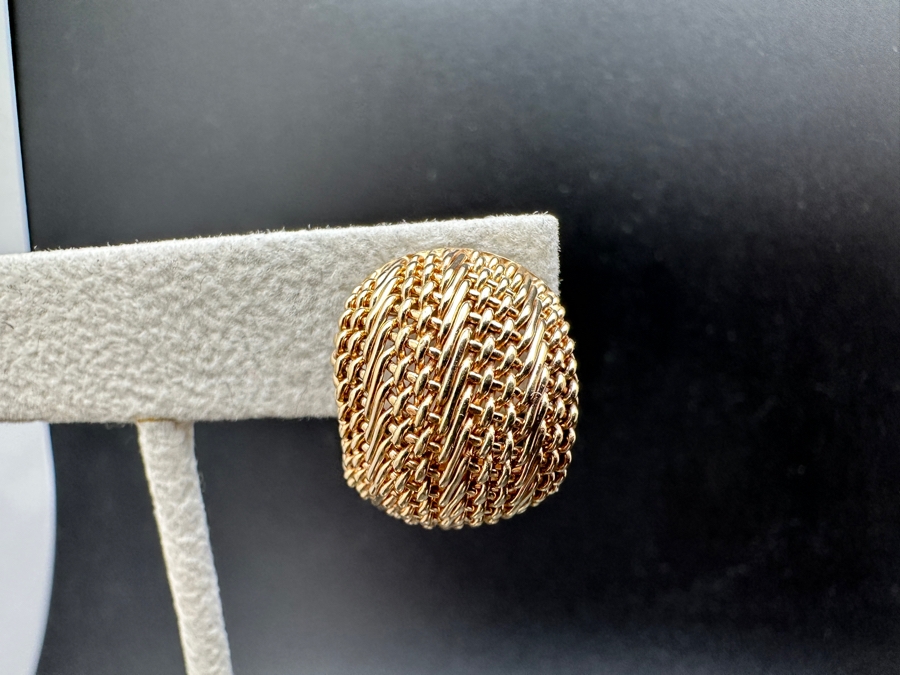 14K Gold Earrings 11.4g FMV $800 Retail $1,600 [Photo 6]