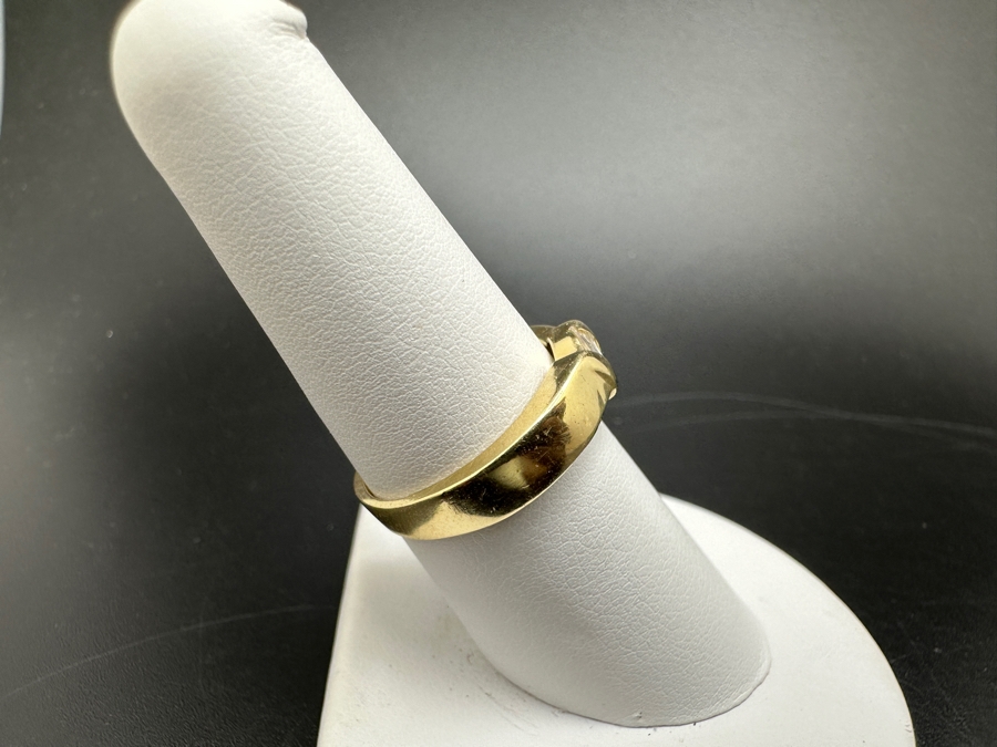 14K Gold and Diamond Ring ～1/3 cttw 4.8g Size 7.5 FMV $650 Retail $1,300 [Photo 5]