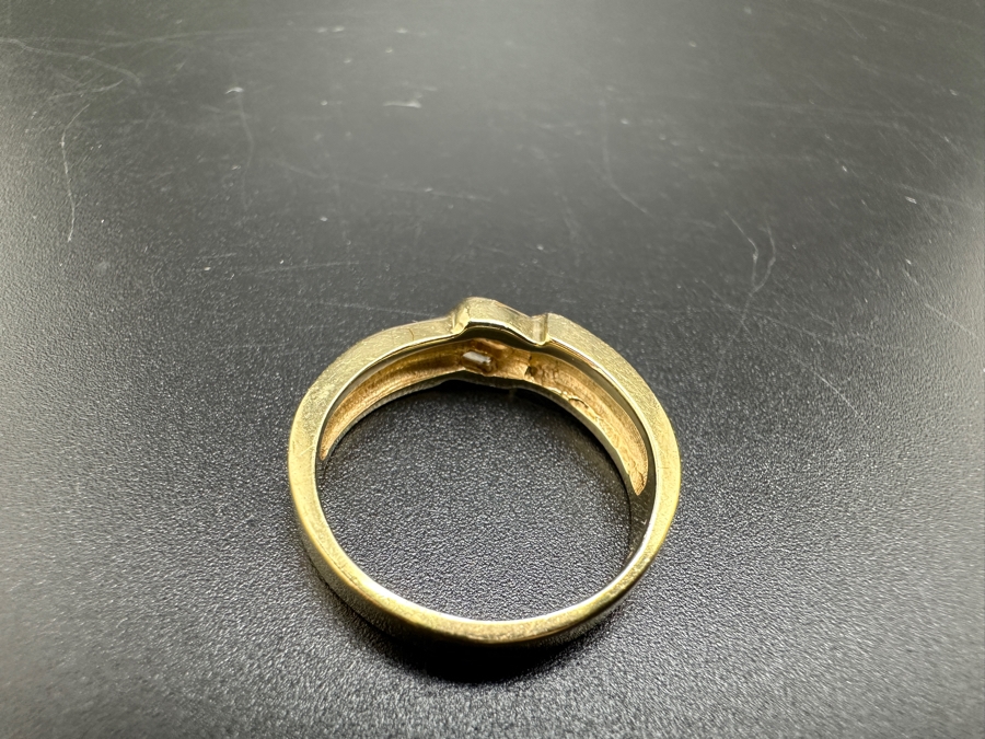 14K Gold and Diamond Ring ～1/3 cttw 4.8g Size 7.5 FMV $650 Retail $1,300 [Photo 8]