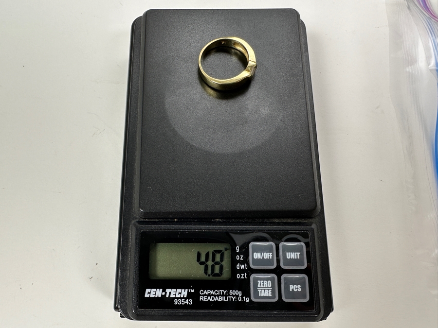 14K Gold and Diamond Ring ～1/3 cttw 4.8g Size 7.5 FMV $650 Retail $1,300 [Photo 11]