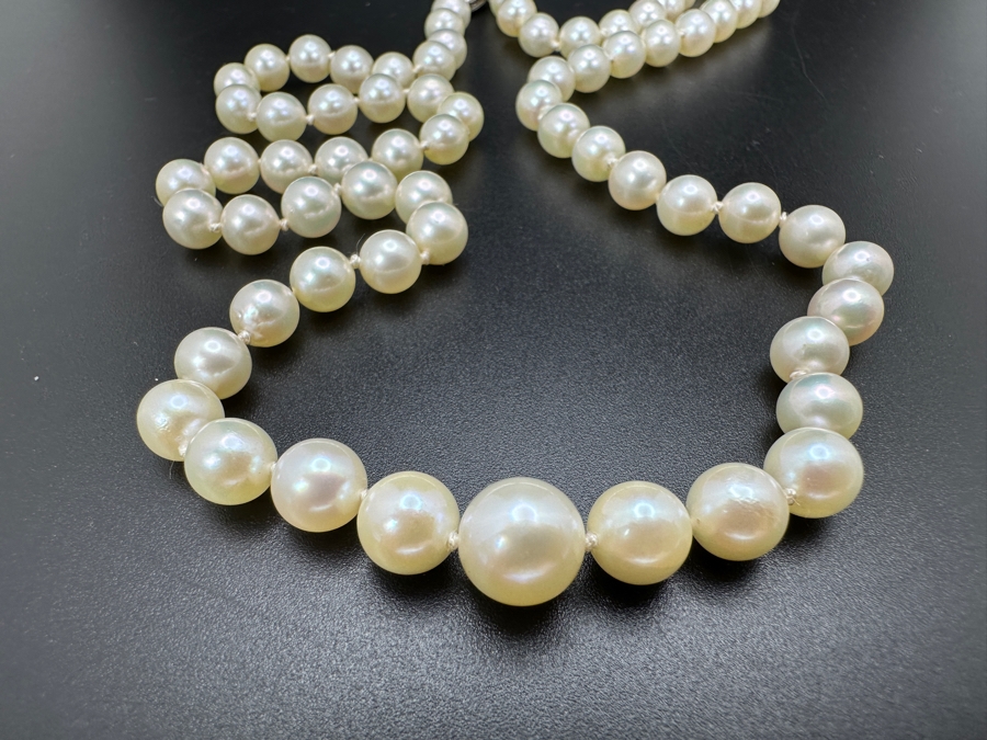 18' Pearl Necklace with 10K Gold Clasp [Photo 2]