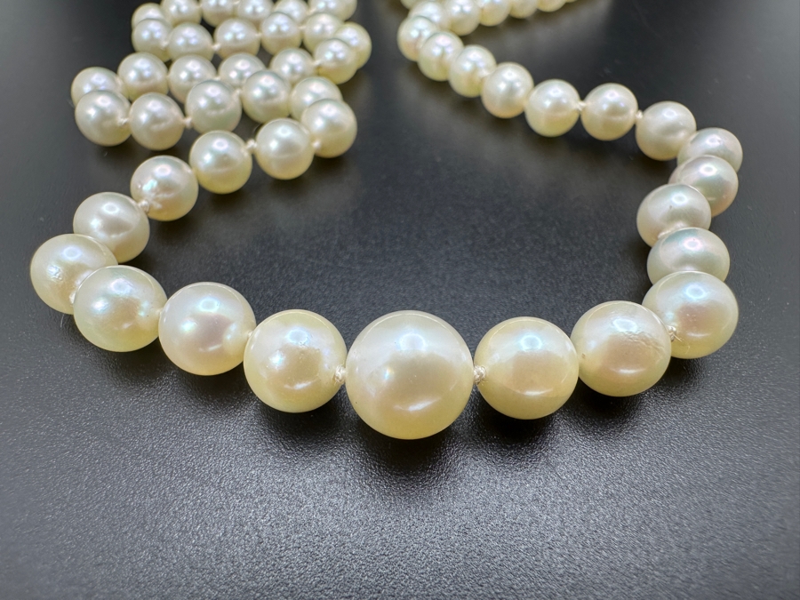 18' Pearl Necklace with 10K Gold Clasp [Photo 3]