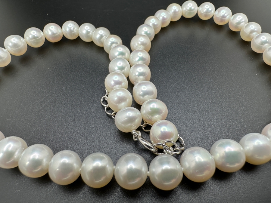 15' Pearl Necklace with Sterling Silver Clasp [Photo 2]