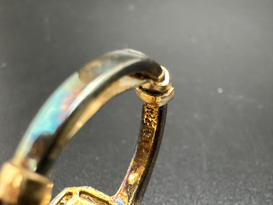 Sterling Silver CZ Ring 7.3g Size 5.5 [Photo 9]