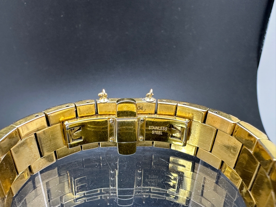 Movado 88 A1 1401 Gold Tone Ladies Watch [Photo 5]