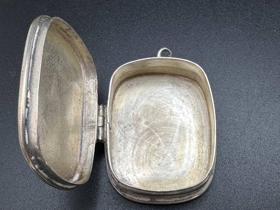 Sterling Silver Locket Pendant 10.2g [Photo 3]