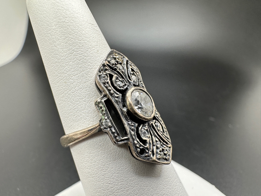 Sterling Silver Ring 3.9g Size 7 [Photo 3]