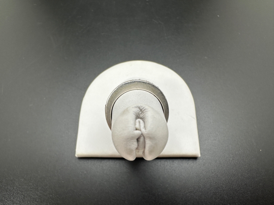 Pair of Sterling Silver CZ Ring Bands 5.6g Size 7 [Photo 3]