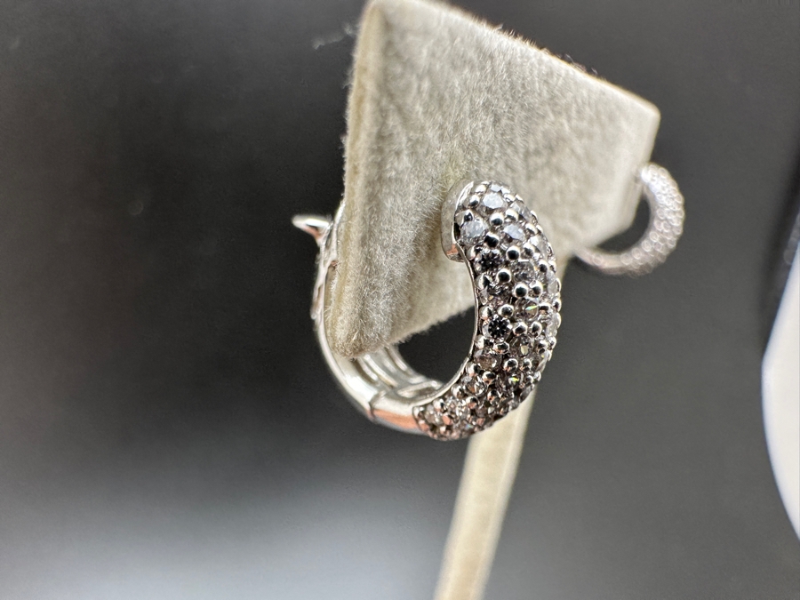 (3) Pair Sterling Silver Earrings 8.9g [Photo 10]