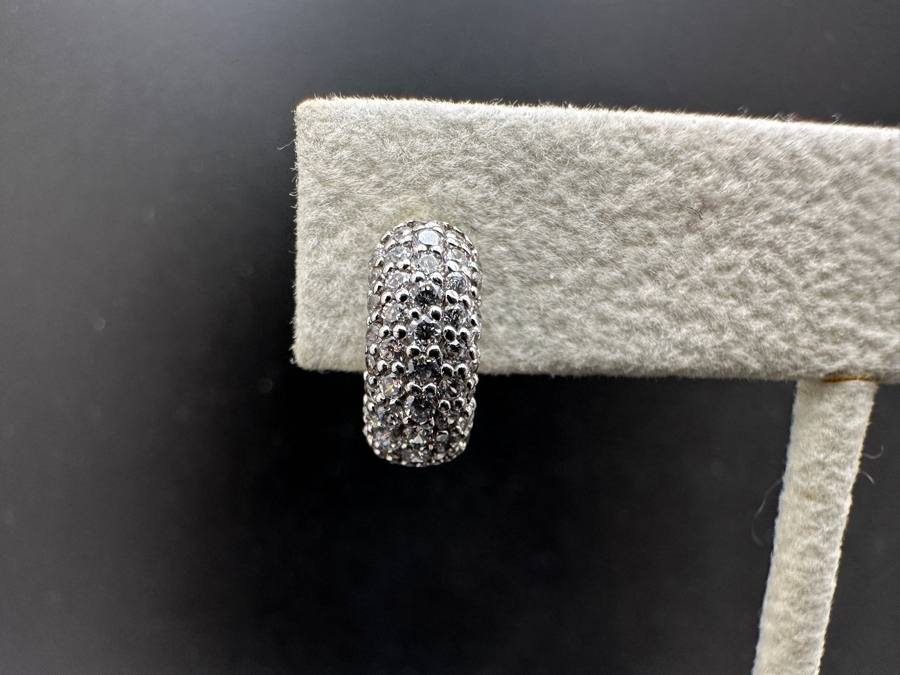 (3) Pair Sterling Silver Earrings 8.9g [Photo 9]