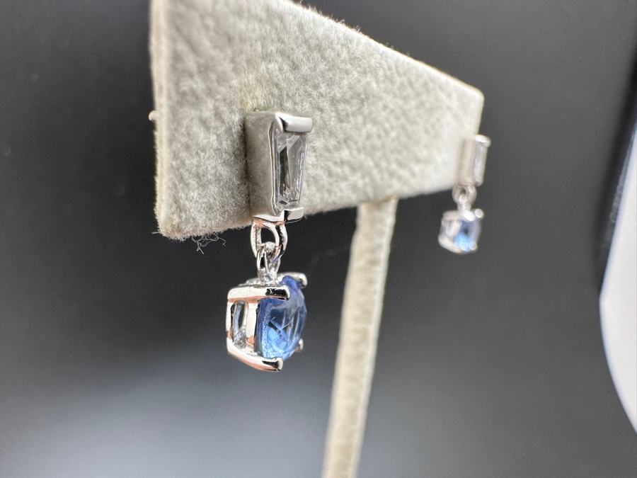 (3) Pair Sterling Silver Earrings 8.9g [Photo 6]