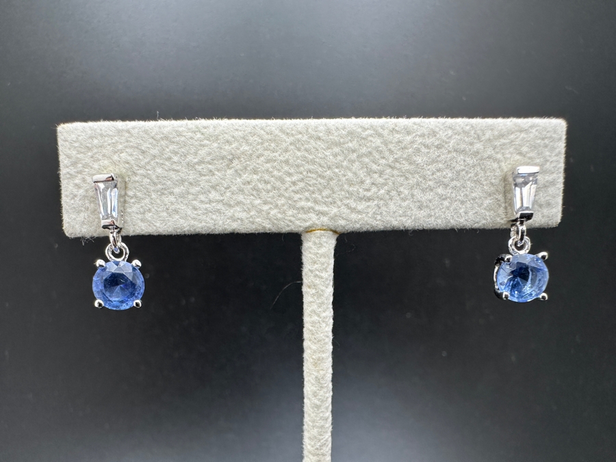 (3) Pair Sterling Silver Earrings 8.9g [Photo 4]
