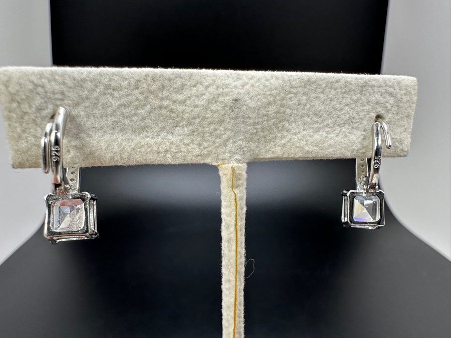 (3) Pair Sterling Silver Earrings 8.9g [Photo 3]