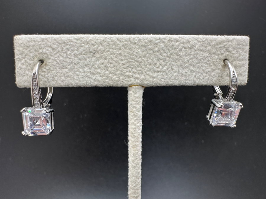 (3) Pair Sterling Silver Earrings 8.9g [Photo 2]