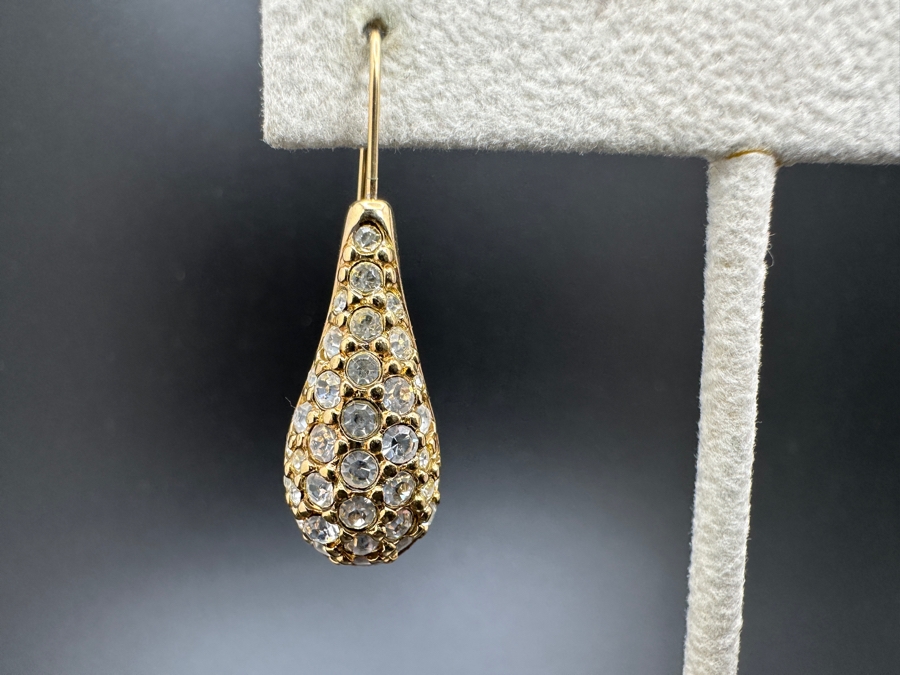 Swarovski Crystal Teardrop Earrings  [Photo 2]