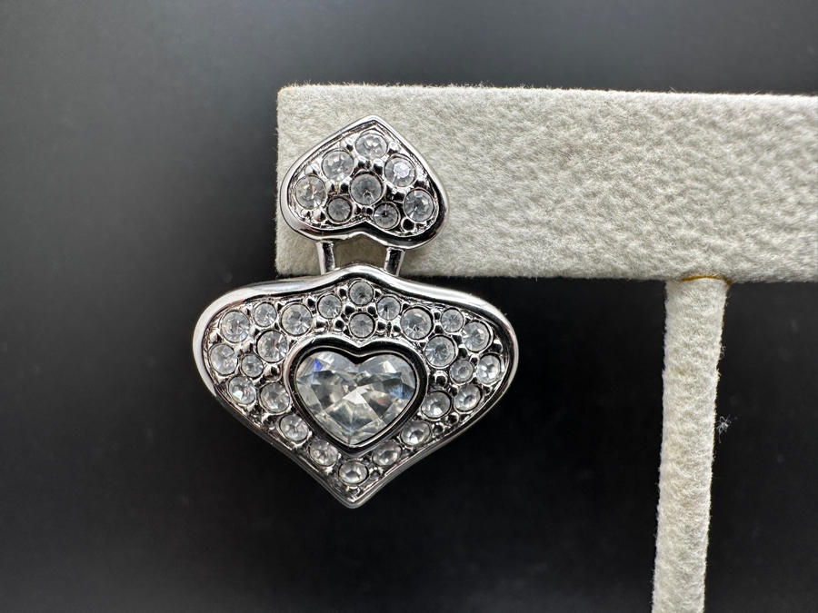Swarovski Crystal Heart Shaped Earrings [Photo 2]