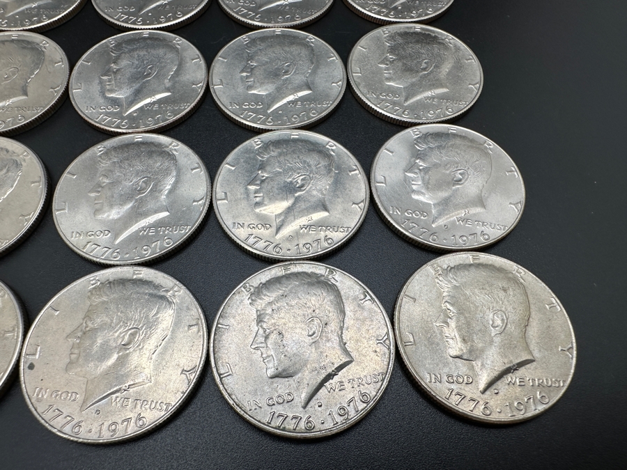Set of (20) Kennedy Bicentennial Half Dollar Coins [Photo 6]