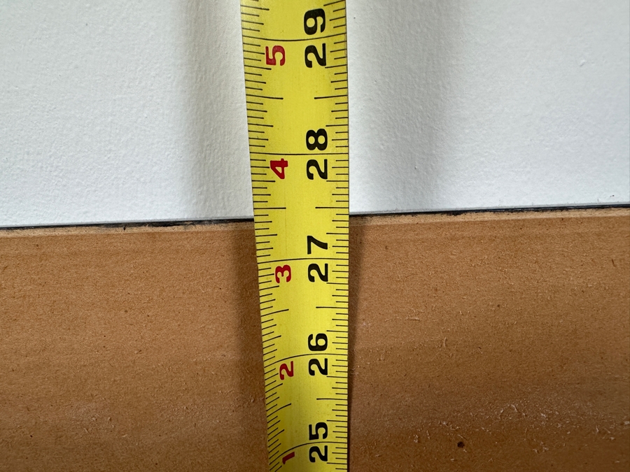 Juan Centurion Original Pair Of Framed Paintings On Canvas Titled 'Fish' And 'Portrait' Dated 1985 Each Measuring 23 X 21 Frame Measures 53 X 27.5 [Photo 20]