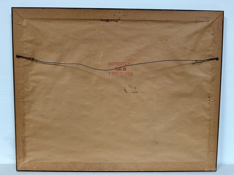 Max Eduard Giese (1867-1916, Germany) Original Landscape Watercolor Painting On Paper 30 X 22 Framed 41 X 32.5 [Photo 11]