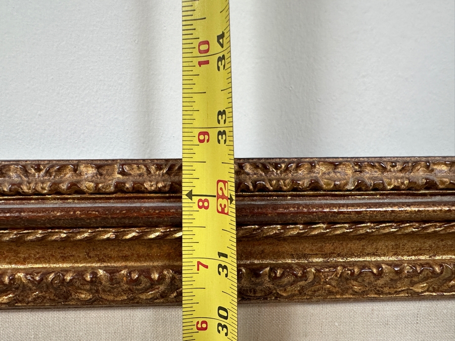 Max Eduard Giese (1867-1916, Germany) Original Landscape Watercolor Painting On Paper 30 X 22 Framed 41 X 32.5 [Photo 13]