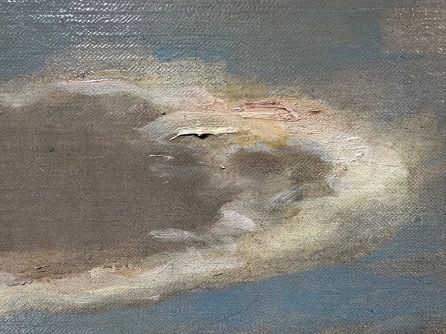 Adolf Hengeler (1863-1927, Germany) Large Original Landscape Painting On Canvas Signed Lower Left And Dated 1918 48 X 36 Framed 53.5 X 41.5 [Photo 8]