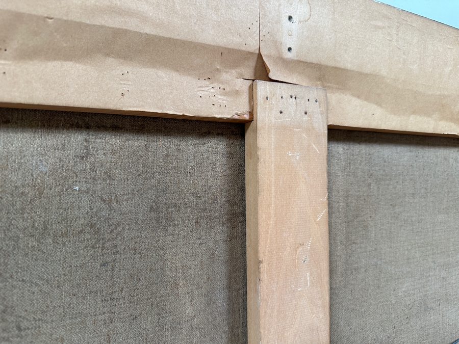 Adolf Hengeler (1863-1927, Germany) Large Original Landscape Painting On Canvas Signed Lower Left And Dated 1918 48 X 36 Framed 53.5 X 41.5 [Photo 17]