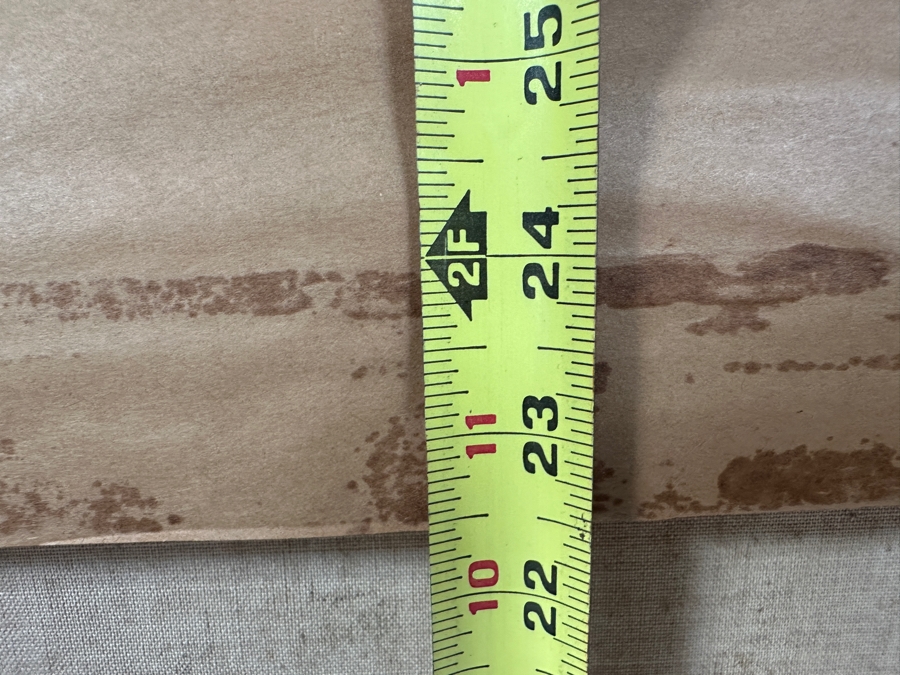 Original Mid-Century Abstract Oil Painting On Canvas Artist Signed Lower Right By Unknown Artist After Afro Basaldella 30 X 24 Framed 36 X 30 [Photo 19]