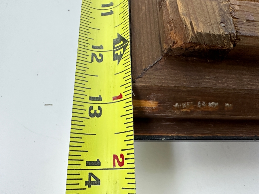 Antique Original Portrait Oil Painting On Board Signed Upper Right By Artist - Artist Unknown 6 X 8.5 Framed 11.5 X 13.5 [Photo 25]