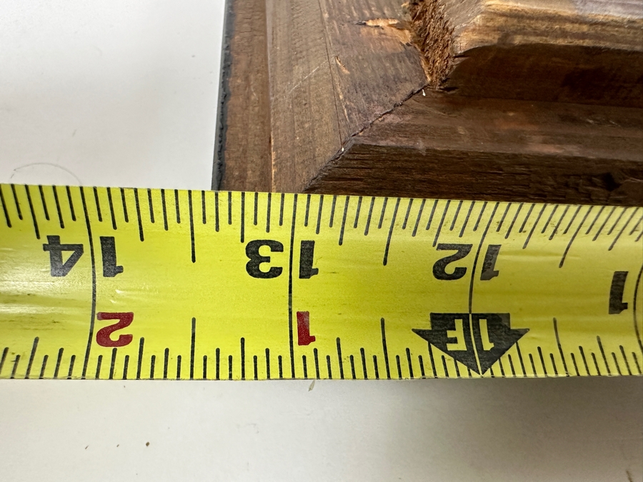 Antique Original Rabbi Reading Oil Painting On Board Signed Upper Right By Artist - Artist Unknown 8.5 X 6 Framed 13.5 X 11.5 [Photo 16]