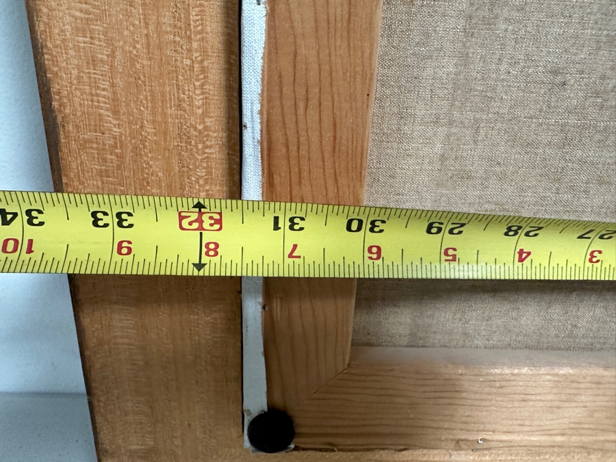 Original Impressionist Oil Painting On Canvas Signed Lower Right And Verso Artist Unknown 31.5 X 23.5 Framed 36.5 X 29 [Photo 18]