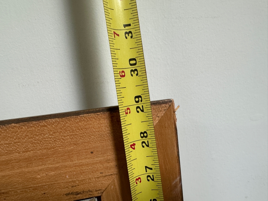 Original Impressionist Oil Painting On Canvas Signed Lower Right And Verso Artist Unknown 31.5 X 23.5 Framed 36.5 X 29 [Photo 21]