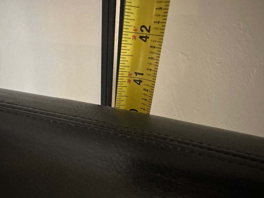 Vintage Mid-Century Modern Arnold Madsen Easy Chair With Matching Stool Ottoman Model MS 30 Danish Teak / Leather Made By Madsen & Schubell Estimate $10,000-$15,000 [Photo 25]