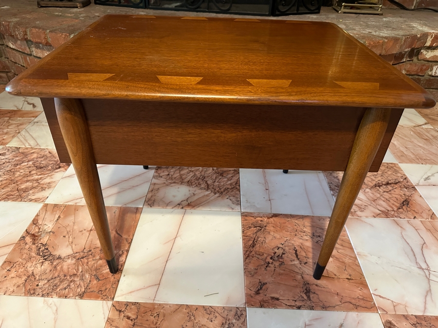 Mid-Century Modern Lane Furniture Side Table With Drawer Style No. 900 21W X 26D X 20.5H [Photo 5]