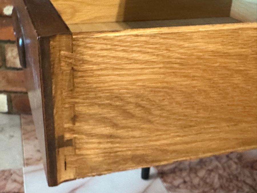 Mid-Century Modern Lane Furniture Side Table With Drawer Style No. 900 21W X 26D X 20.5H [Photo 9]