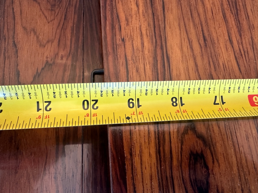 Stunning Rosewood Niels Koefoed Eva Dining Chairs (Two Eva Armchairs + Six Eva Chairs) With Matching Rosewood Dining Table With Two Leaves (One Shown In Initial Picture) - See Details For Dimensions - Estimate $7,000-$10,000 [Photo 43]