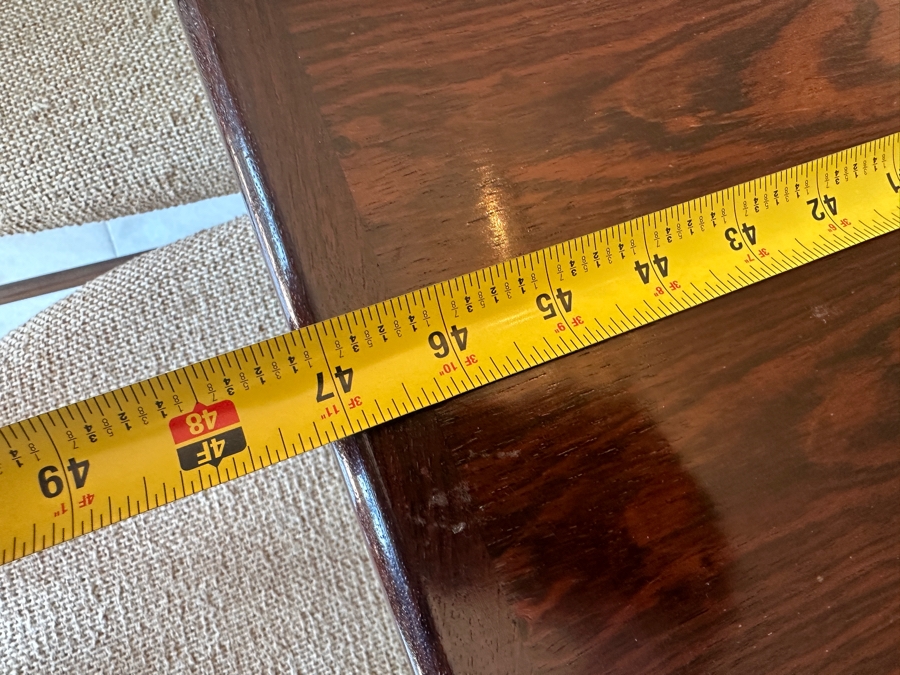 Stunning Rosewood Niels Koefoed Eva Dining Chairs (Two Eva Armchairs + Six Eva Chairs) With Matching Rosewood Dining Table With Two Leaves (One Shown In Initial Picture) - See Details For Dimensions - Estimate $7,000-$10,000 [Photo 34]