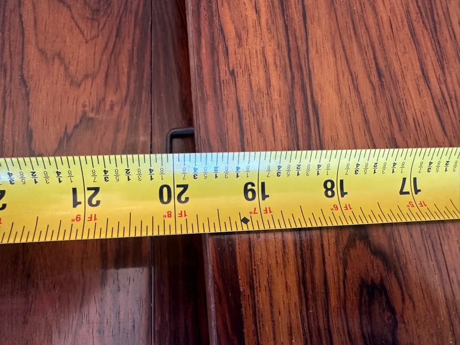 Stunning Rosewood Niels Koefoed Eva Dining Chairs (Two Eva Armchairs + Six Eva Chairs) With Matching Rosewood Dining Table With Two Leaves (One Shown In Initial Picture) - See Details For Dimensions - Estimate $7,000-$10,000 [Photo 44]