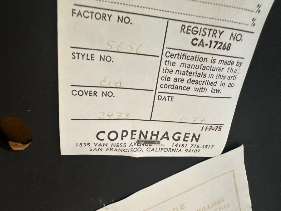 Stunning Rosewood Niels Koefoed Eva Dining Chairs (Two Eva Armchairs + Six Eva Chairs) With Matching Rosewood Dining Table With Two Leaves (One Shown In Initial Picture) - See Details For Dimensions - Estimate $7,000-$10,000 [Photo 28]