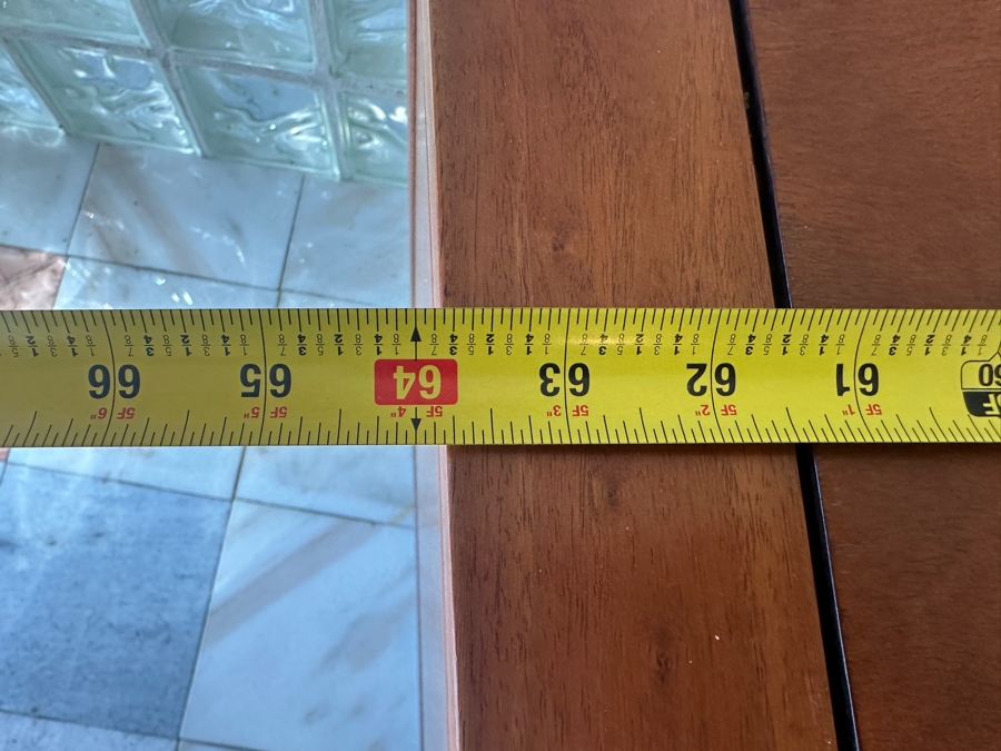 Heavy Vintage Chinese Rosewood Cabinet Sideboard Credenza 64W X 18D X 32H [Photo 13]