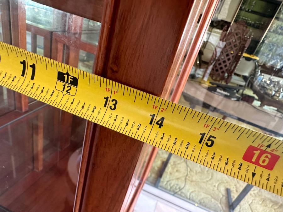 Stunning Vintage Chinese Rosewood 3-Piece Etagere Display Cabinet 36W X 14D X 77H [Photo 13]