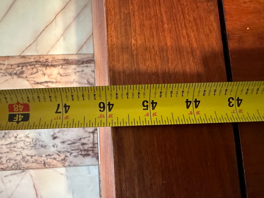 Vintage Chinese Rosewood Coffee Table 46W X 36D X 15.5H [Photo 7]