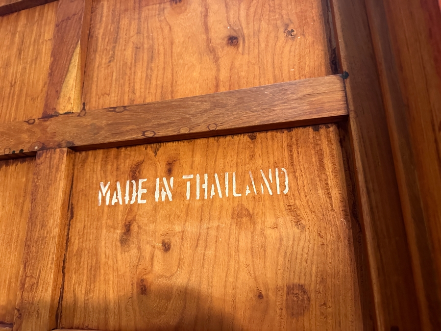 Vintage Chinese Rosewood Coffee Table 46W X 36D X 15.5H [Photo 11]