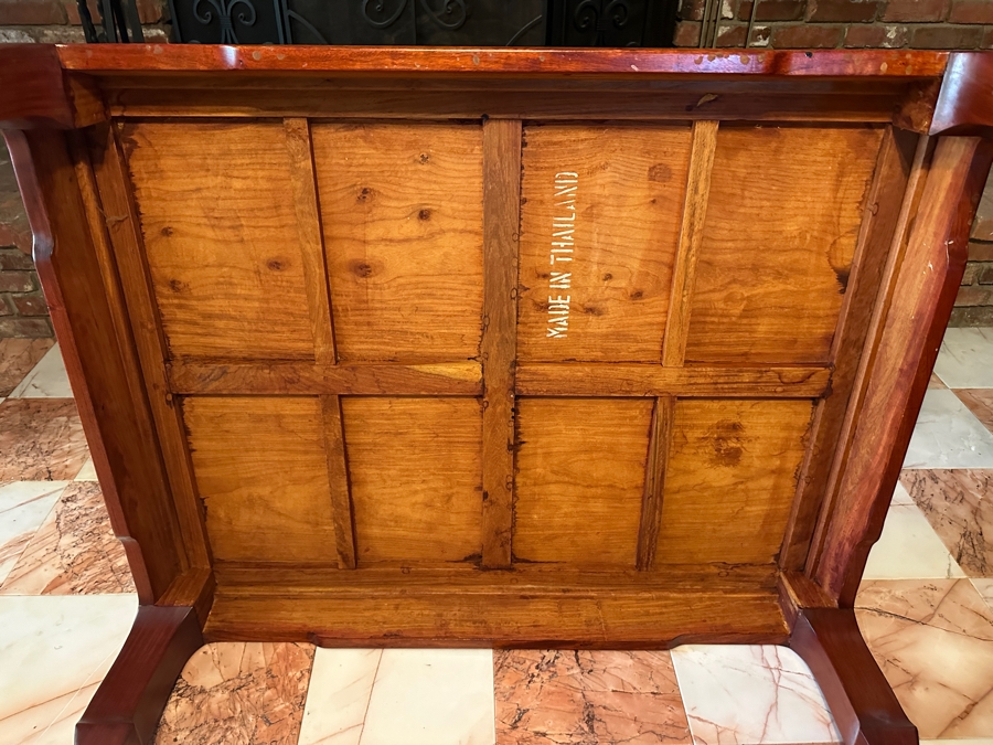 Vintage Chinese Rosewood Coffee Table 46W X 36D X 15.5H [Photo 10]