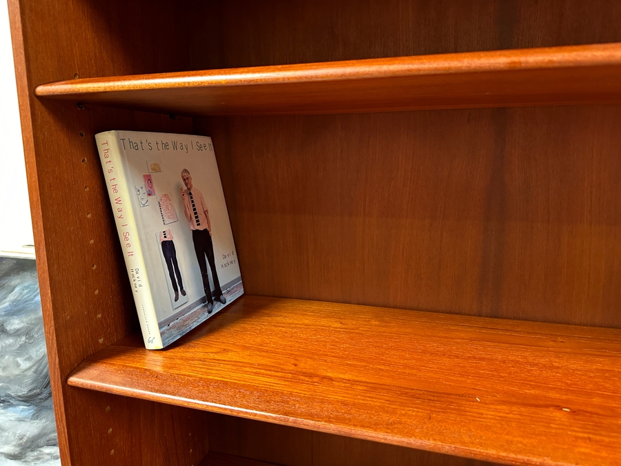 Vintage Mid-Century Danish Modern Soborg Mobler Teak 2-Piece Bookcase Cabinet 39.5W X 18.5D X 71.5H [Photo 11]