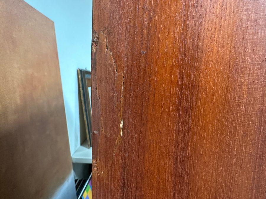 Vintage Mid-Century Danish Modern Soborg Mobler Teak 2-Piece Bookcase Cabinet 39.5W X 18.5D X 71.5H [Photo 22]