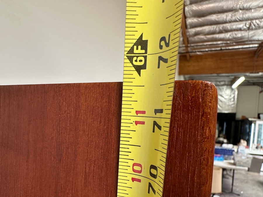 Vintage Mid-Century Danish Modern Soborg Mobler Teak 2-Piece Bookcase Cabinet 39.5W X 18.5D X 71.5H [Photo 20]