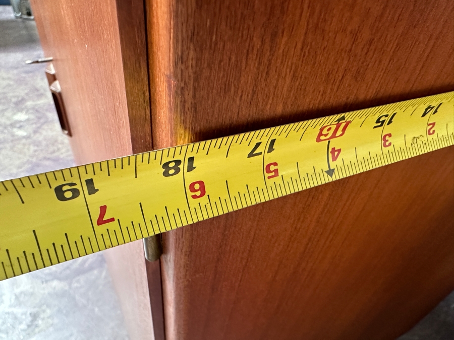 Vintage Mid-Century Danish Modern Soborg Mobler Teak 2-Piece Bookcase Cabinet 39.5W X 18.5D X 71.5H [Photo 19]