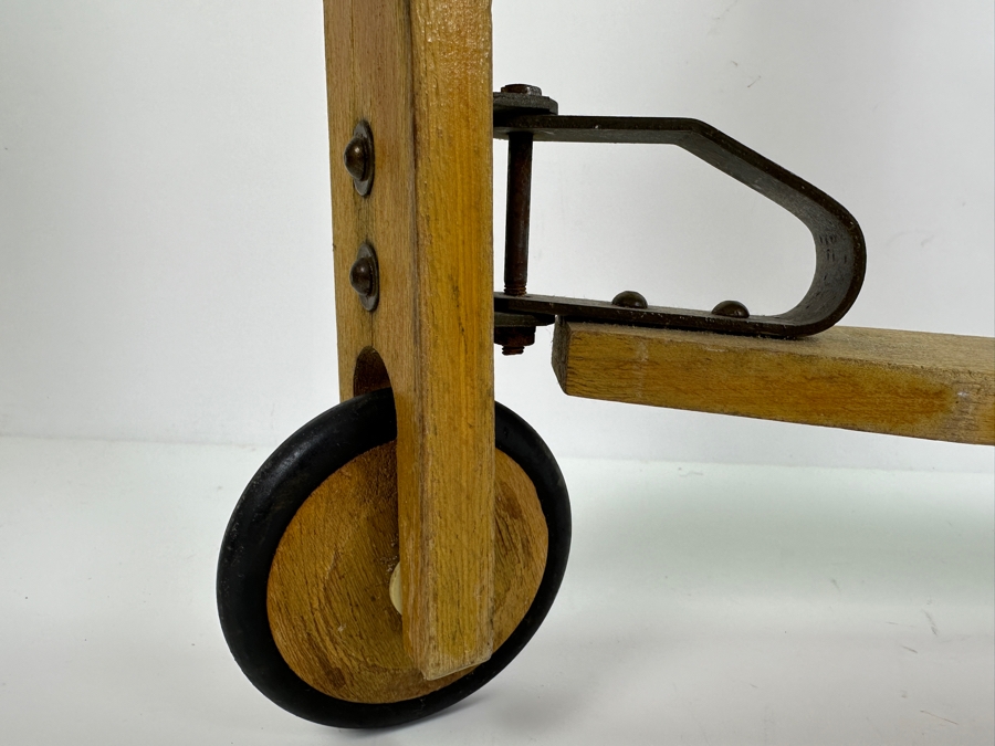 Vintage Wooden / Metal Scooter 23L X 23H [Photo 3]